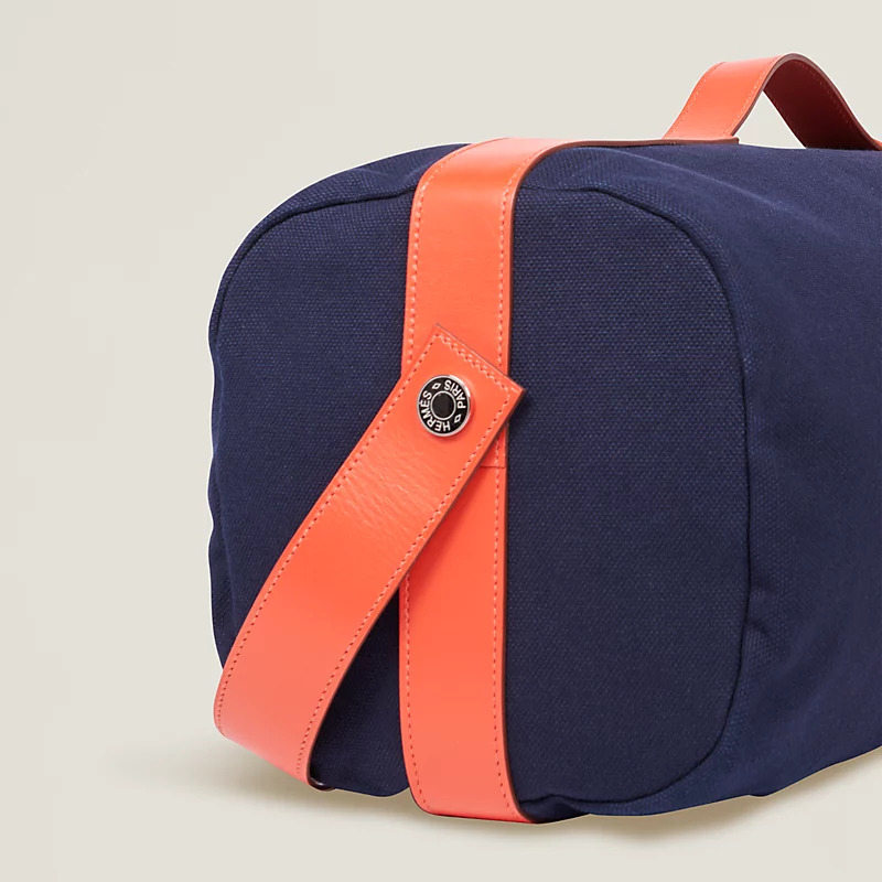 Túi Hermes Odyssee Terre Duffle Bag Nữ Xanh Navy